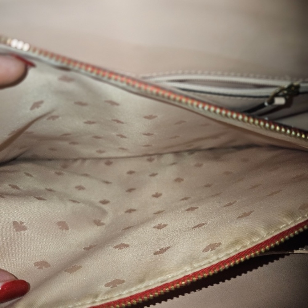 Red 💄Kate Spade ♠️ Leather Bag EUC! - Picture 7 of 8